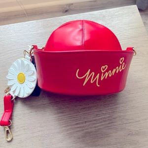 Loungefly Disney Minnie Mouse Hat Crossbody w/ Daisy Coinbag